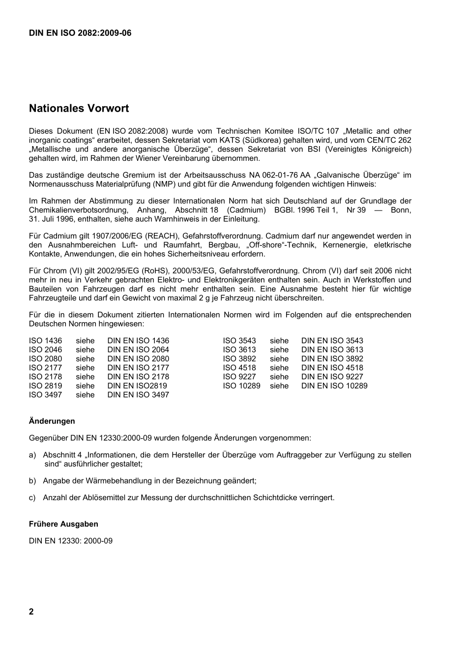 DIN EN ISO 2082：2009-06（EN）.pdf_第2页