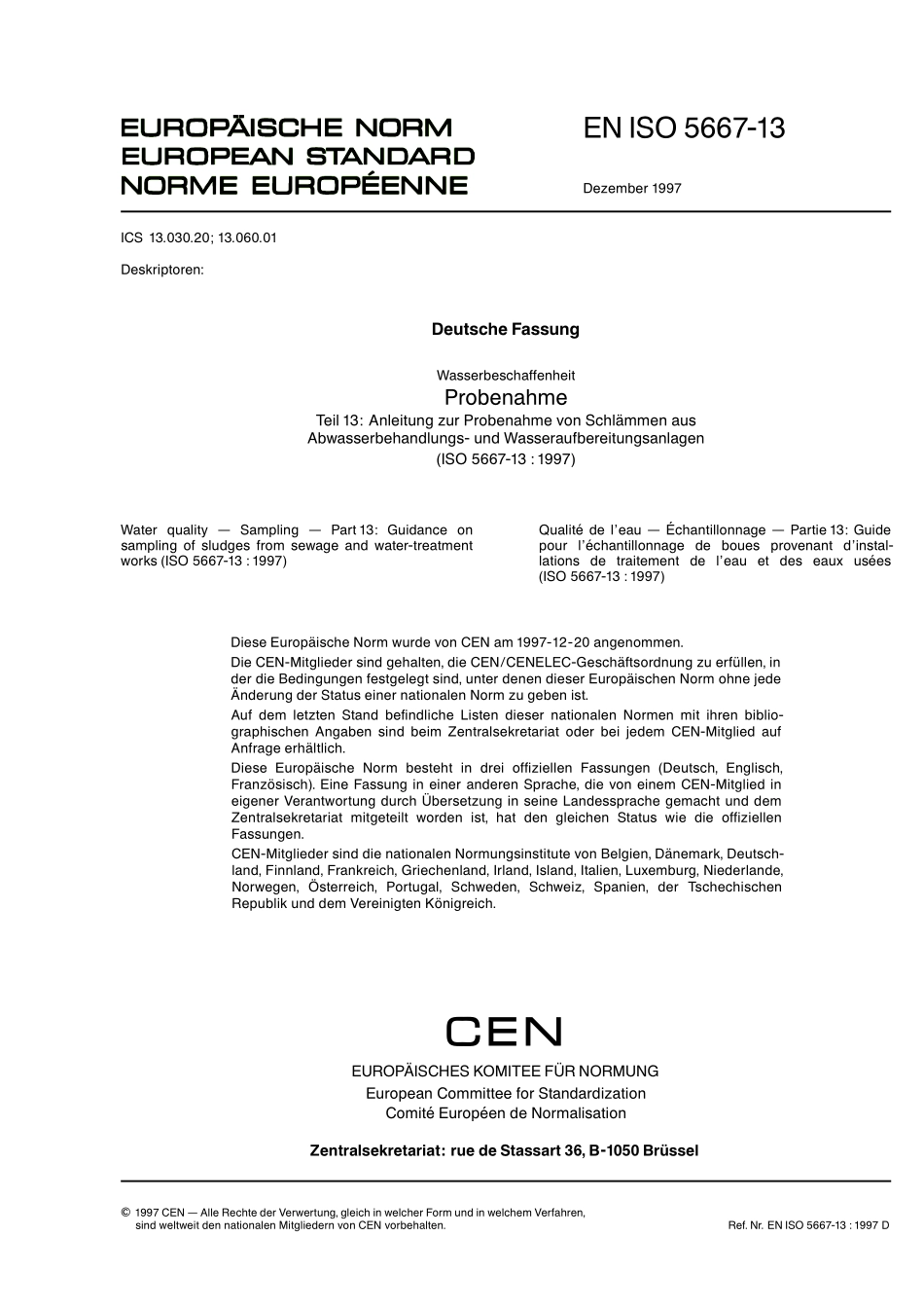 DIN EN ISO 5667-13：1998-02（EN）.pdf_第3页