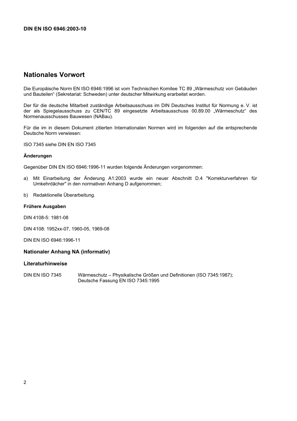 DIN EN ISO 6946：2003-10（EN）.pdf_第2页