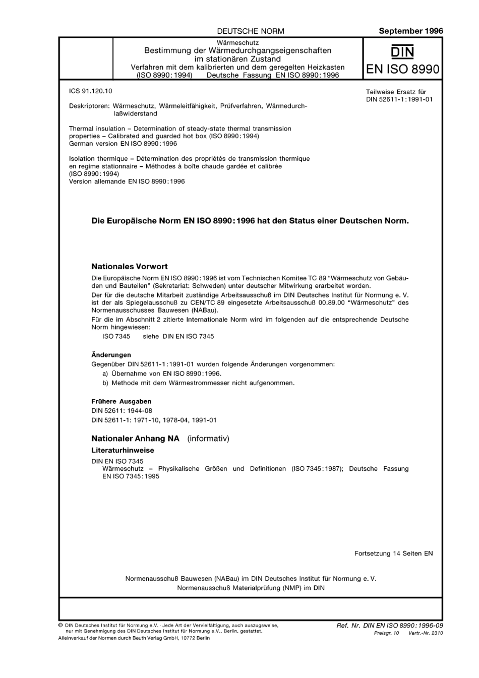 DIN EN ISO 8990：1996-09（EN）.pdf_第1页