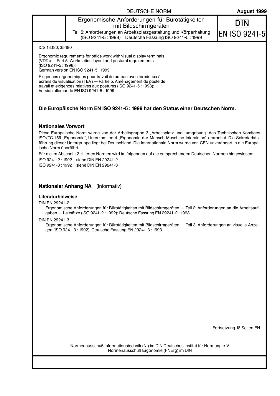 DIN EN ISO 9241-5：1999-08（EN）.pdf_第1页