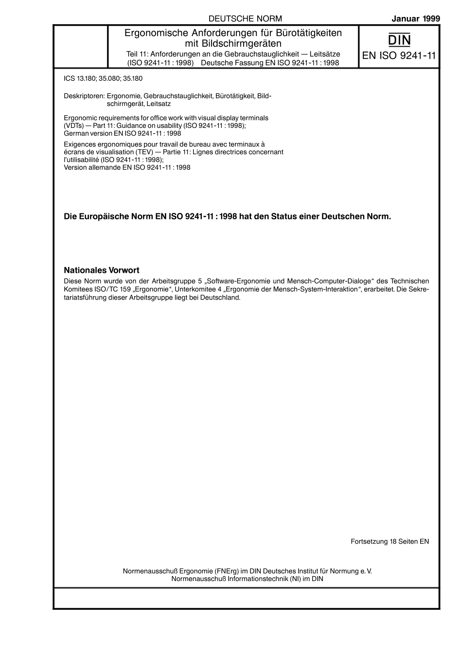 DIN EN ISO 9241-11：1999-11（EN）.pdf_第1页