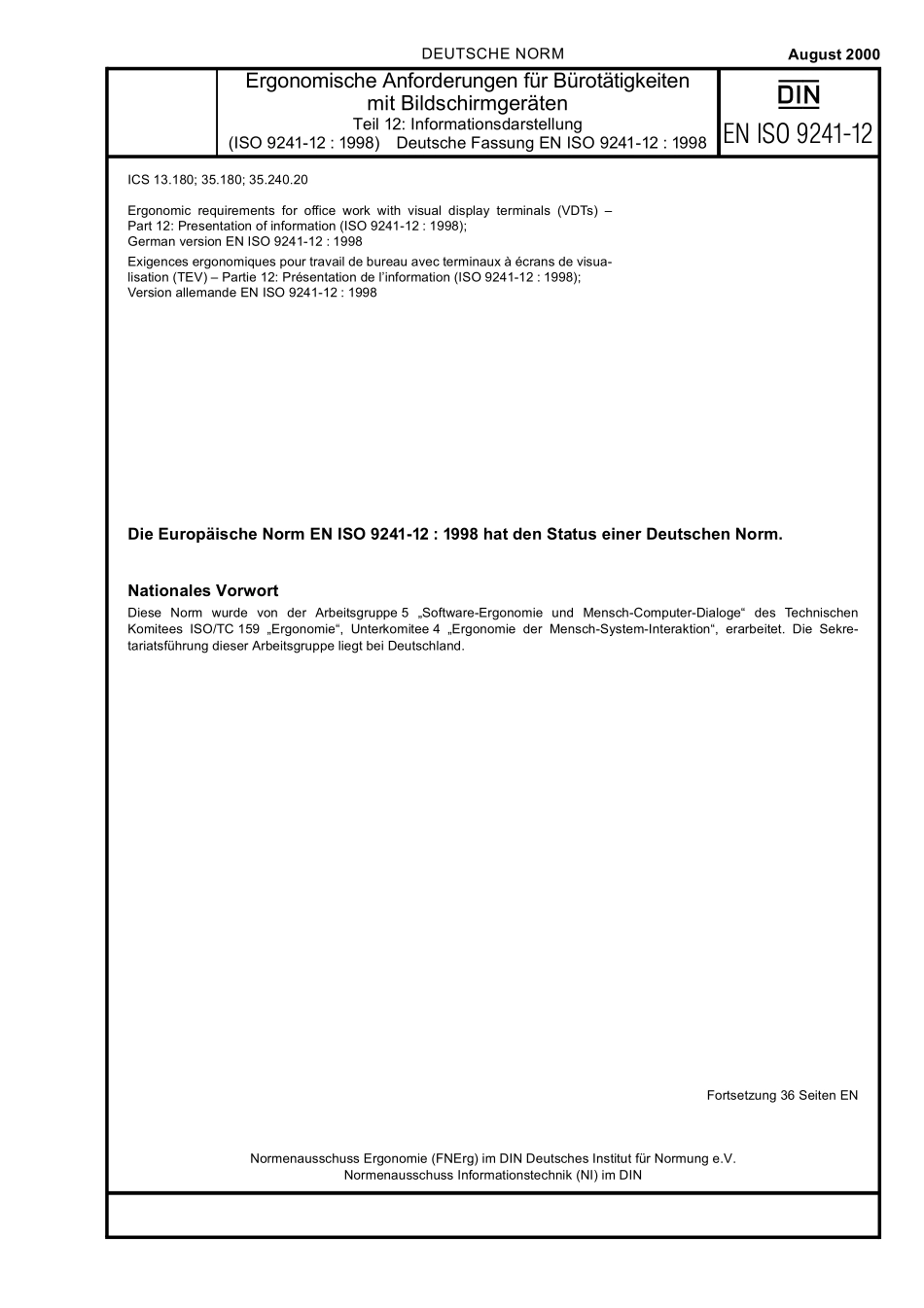 DIN EN ISO 9241-12：2000-08（EN）.pdf_第1页