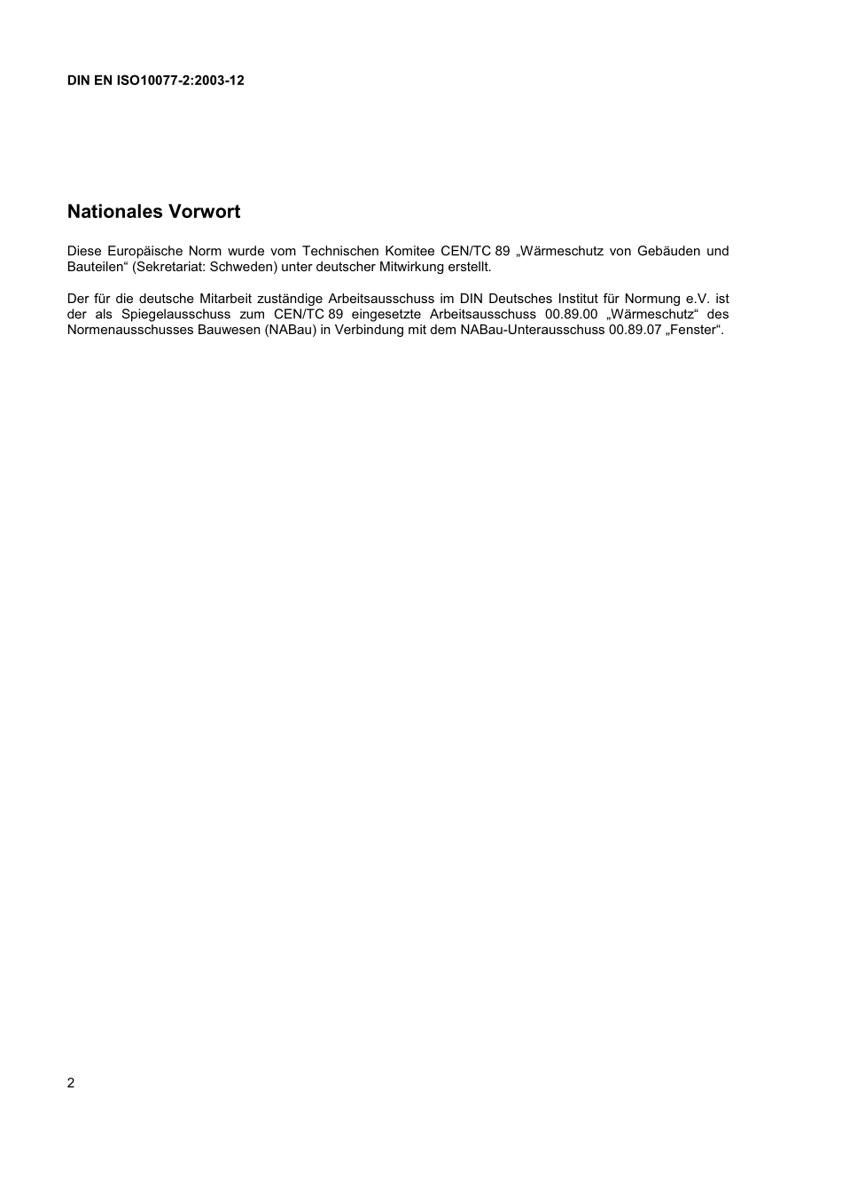 DIN EN ISO 10077-2：2003-12（EN）.pdf_第2页