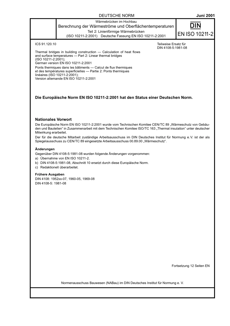 DIN EN ISO 10211-2：2001-06（EN）.pdf_第1页