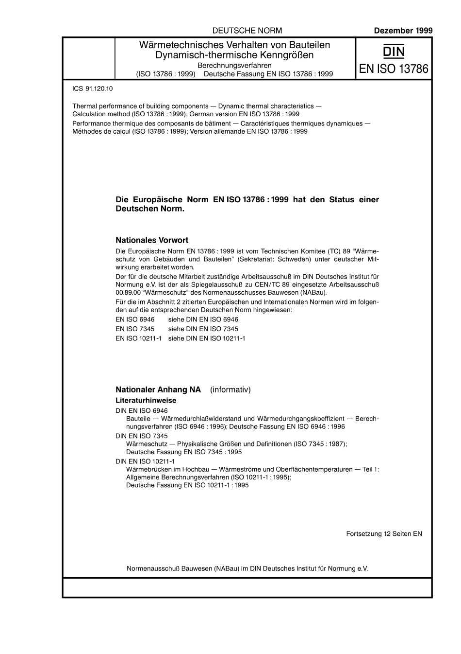 DIN EN ISO 13786：1999-12（EN）.pdf_第1页