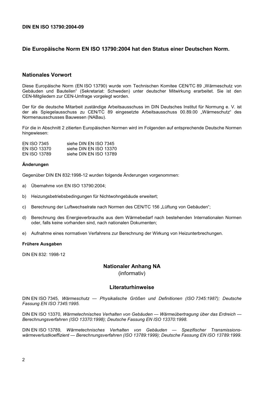 DIN EN ISO 13790：2004-09（EN）.pdf_第2页