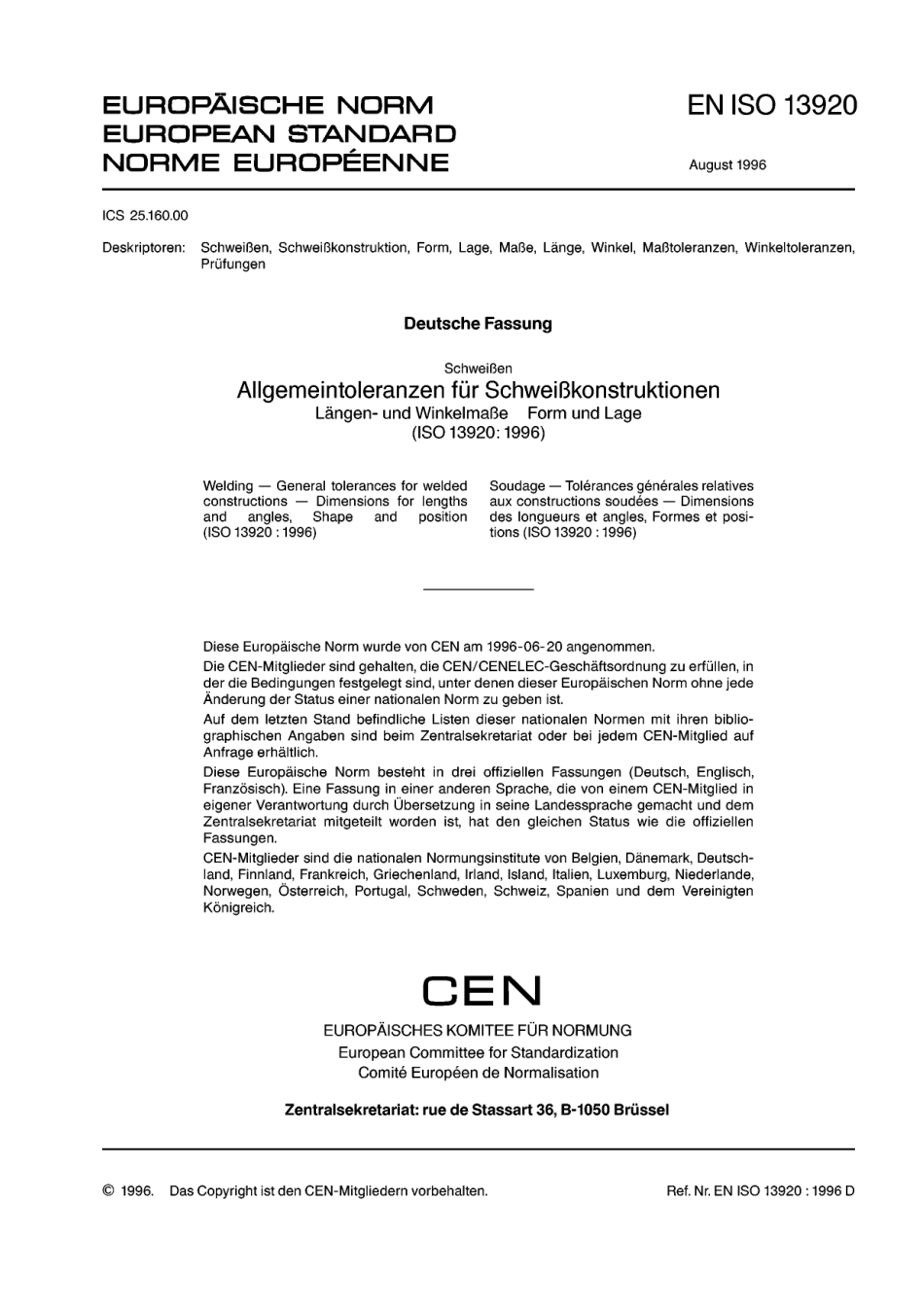 DIN EN ISO 13920：1996-11（EN）.pdf_第3页