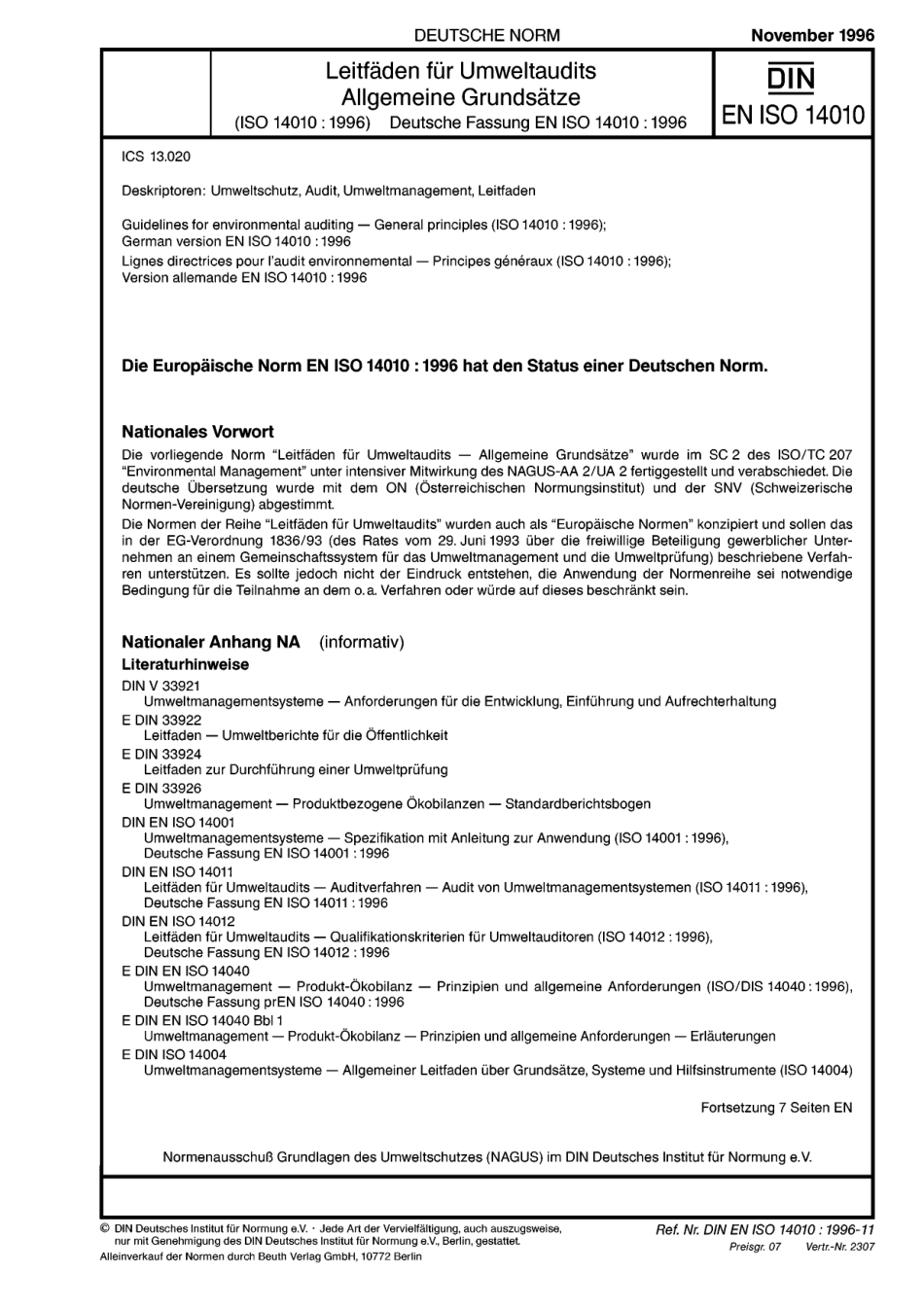 DIN EN ISO 14010：1996-11（EN）.pdf_第1页