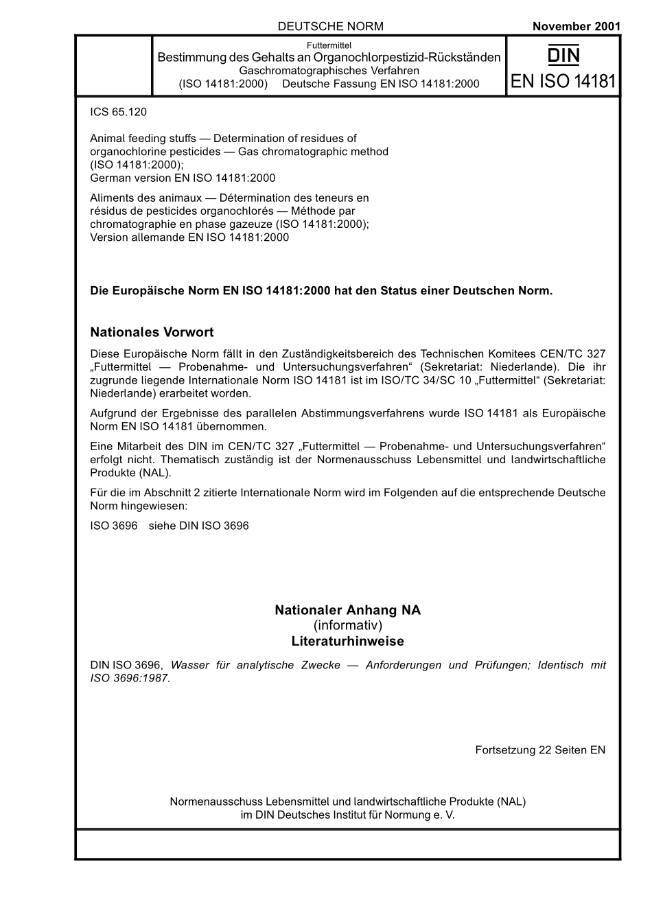 DIN EN ISO 14181：2001-11（EN）.pdf_第1页