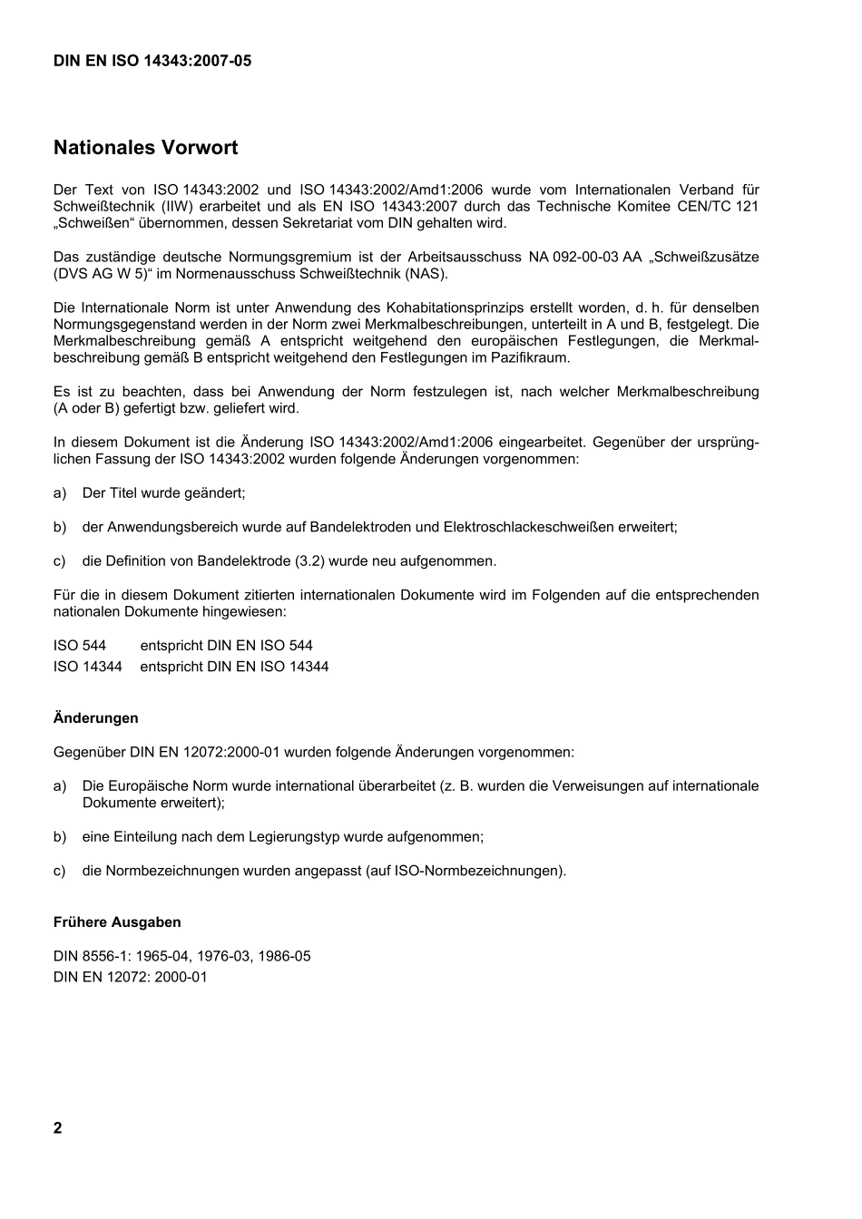 DIN EN ISO 14343：2007-05（EN）.pdf_第2页