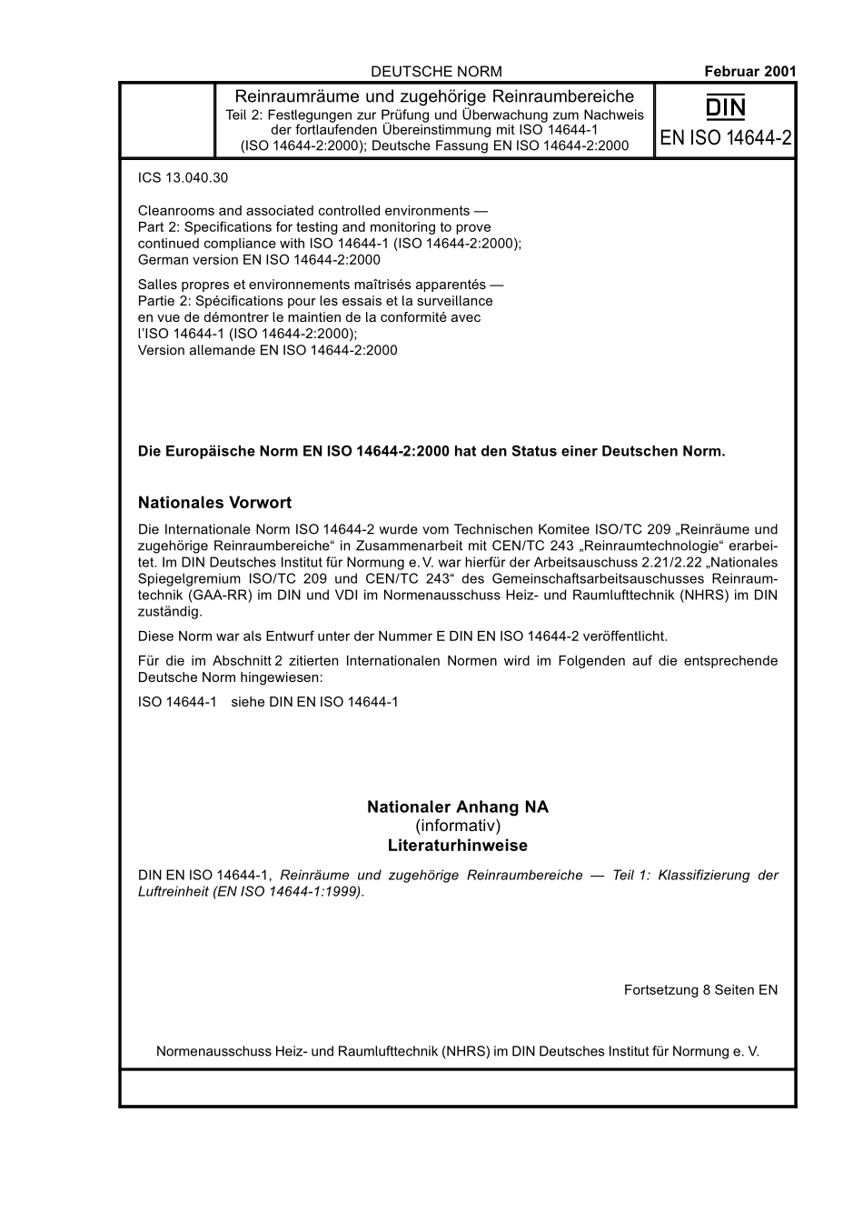 DIN EN ISO 14644-2:2001-02(EN).pdf_第1页