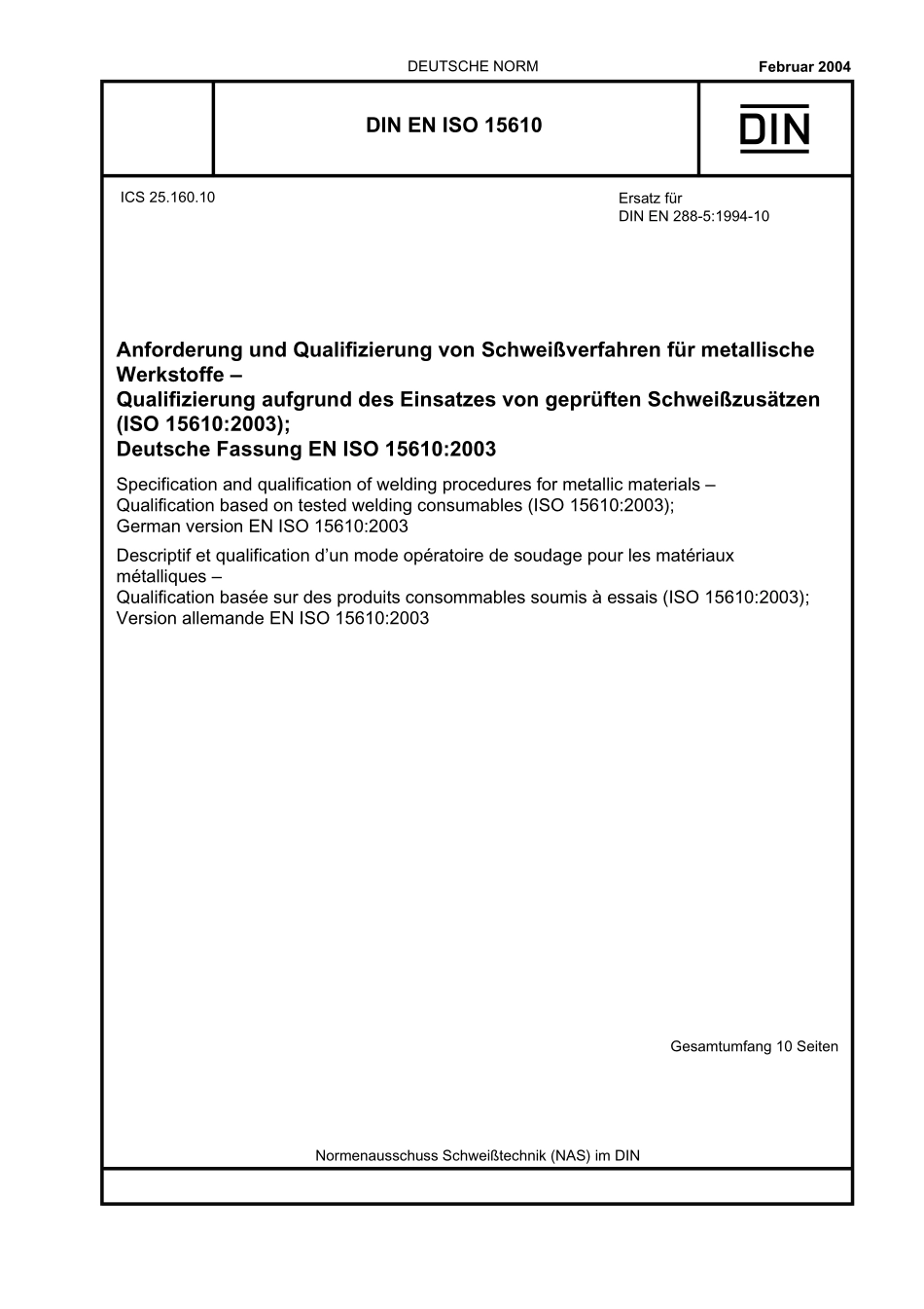 DIN EN ISO 15610：2004-02（EN）.pdf_第1页