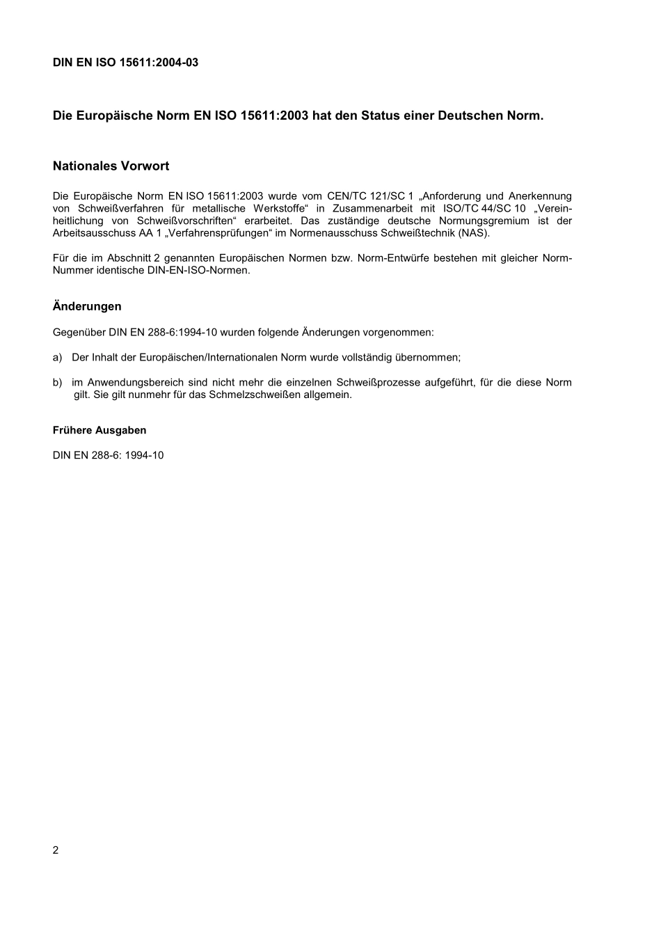 DIN EN ISO 15611：2004-03（EN）.pdf_第2页