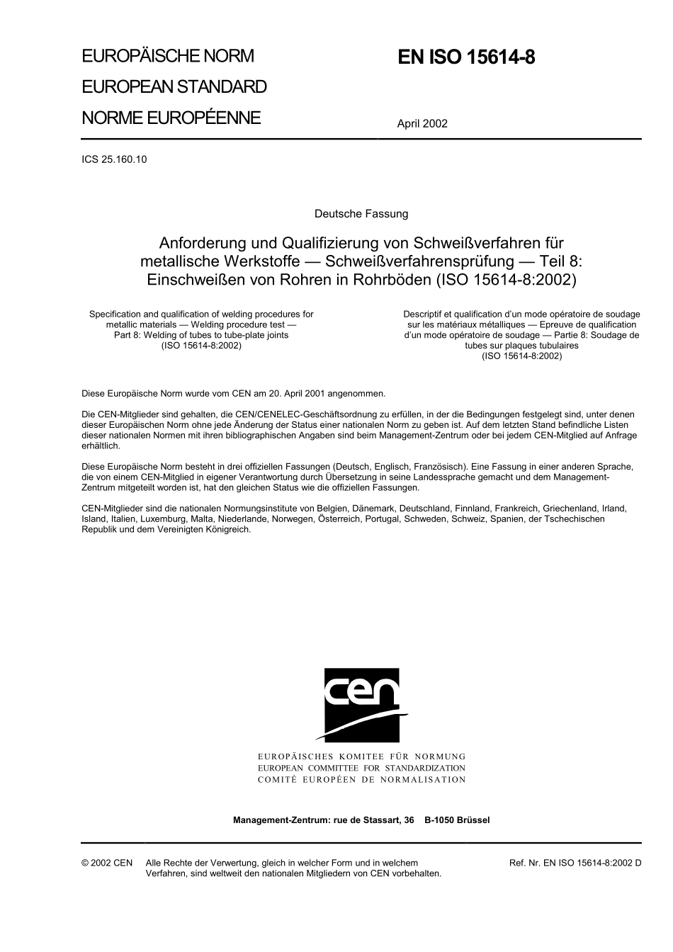 DIN EN ISO 15614-8：2002-06（EN）.pdf_第3页