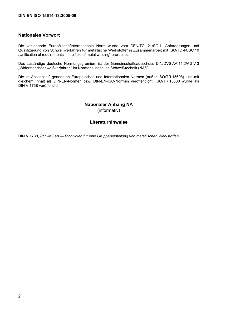 DIN EN ISO 15614-13：2005-09（EN）.pdf_第2页