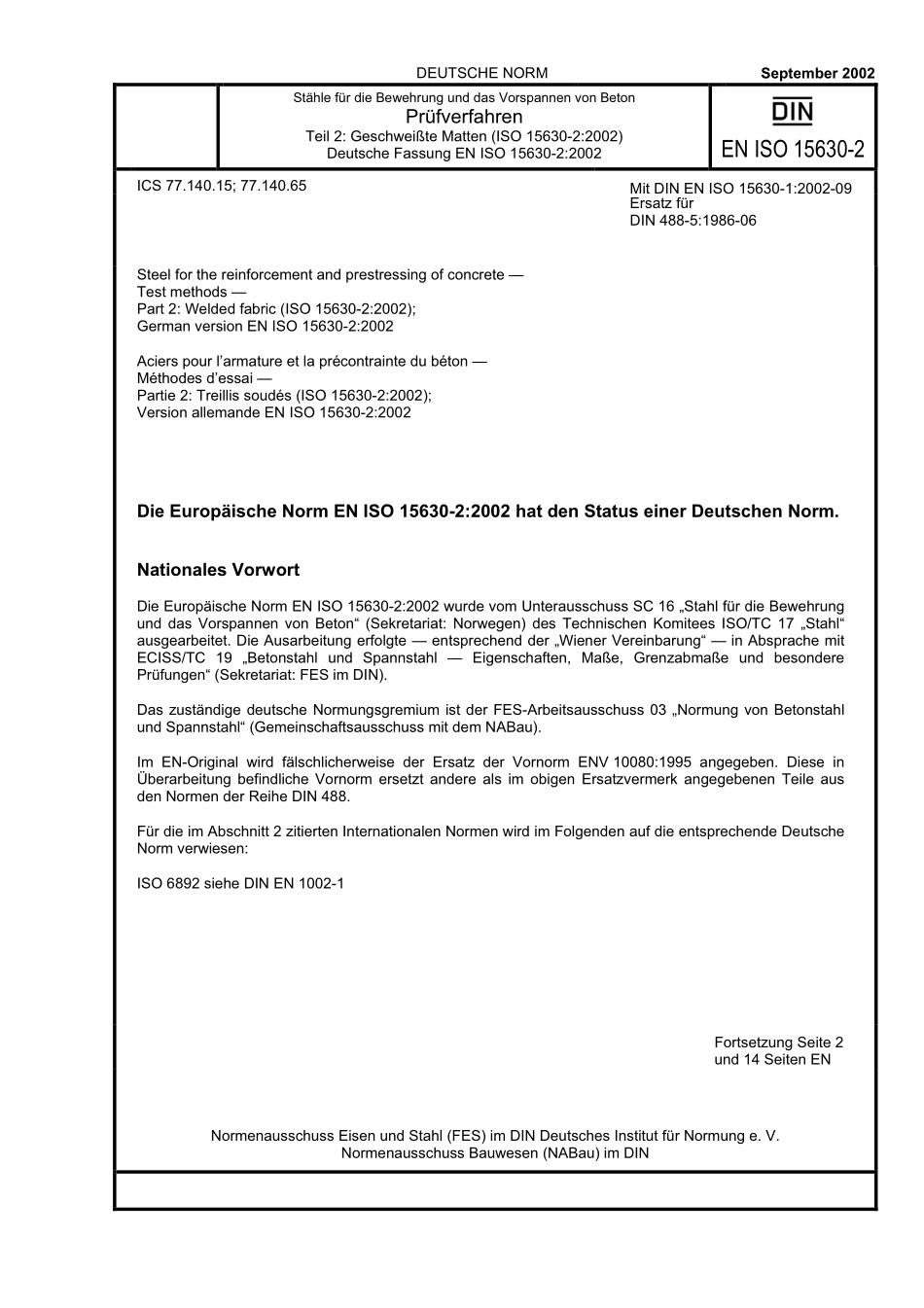 DIN EN ISO 15630-2：2002-09（EN）.pdf_第1页