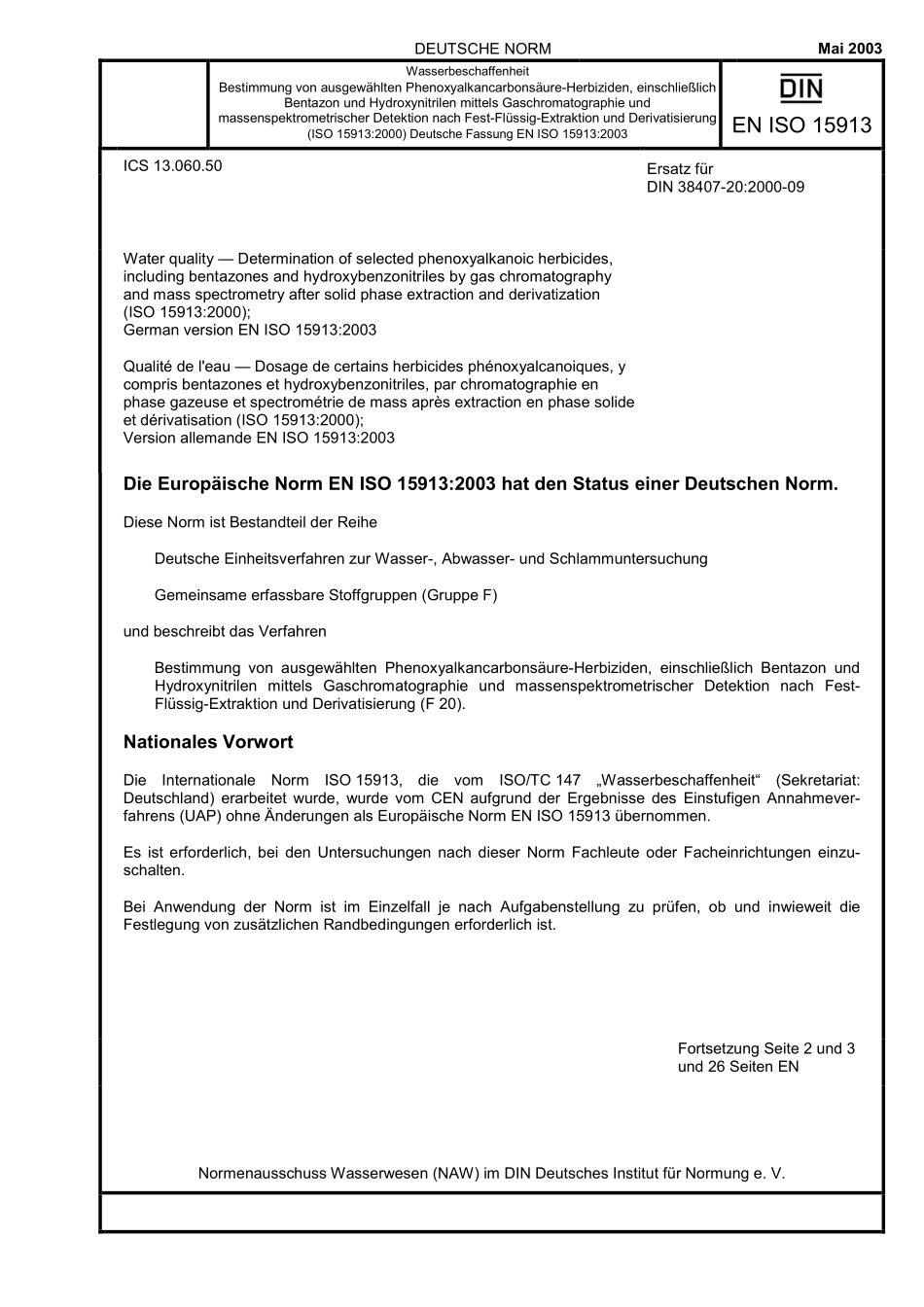 DIN EN ISO 15913：2003-05（EN）.pdf_第1页