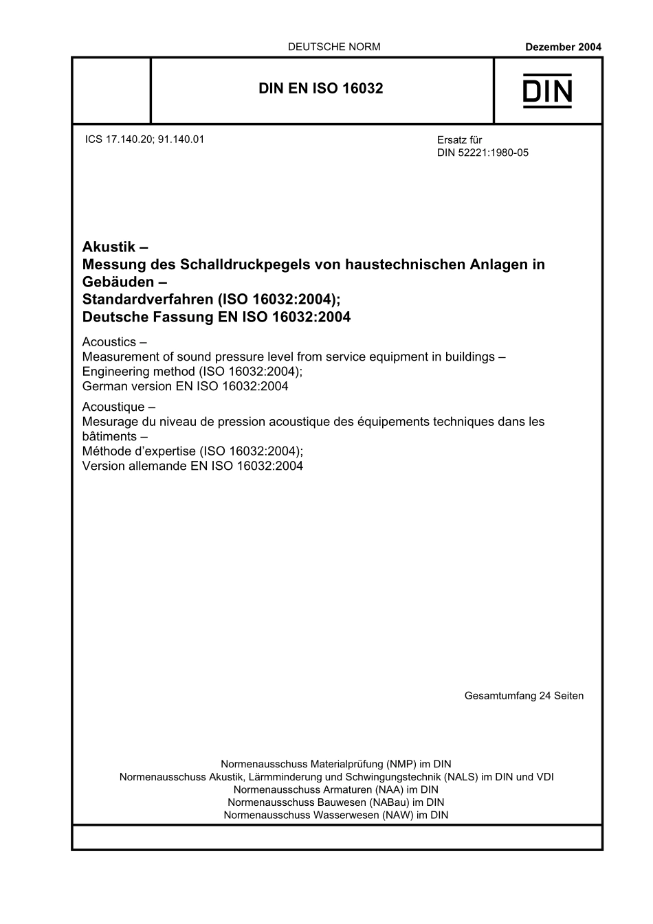 DIN EN ISO 16032：2004-12（EN）.pdf_第1页
