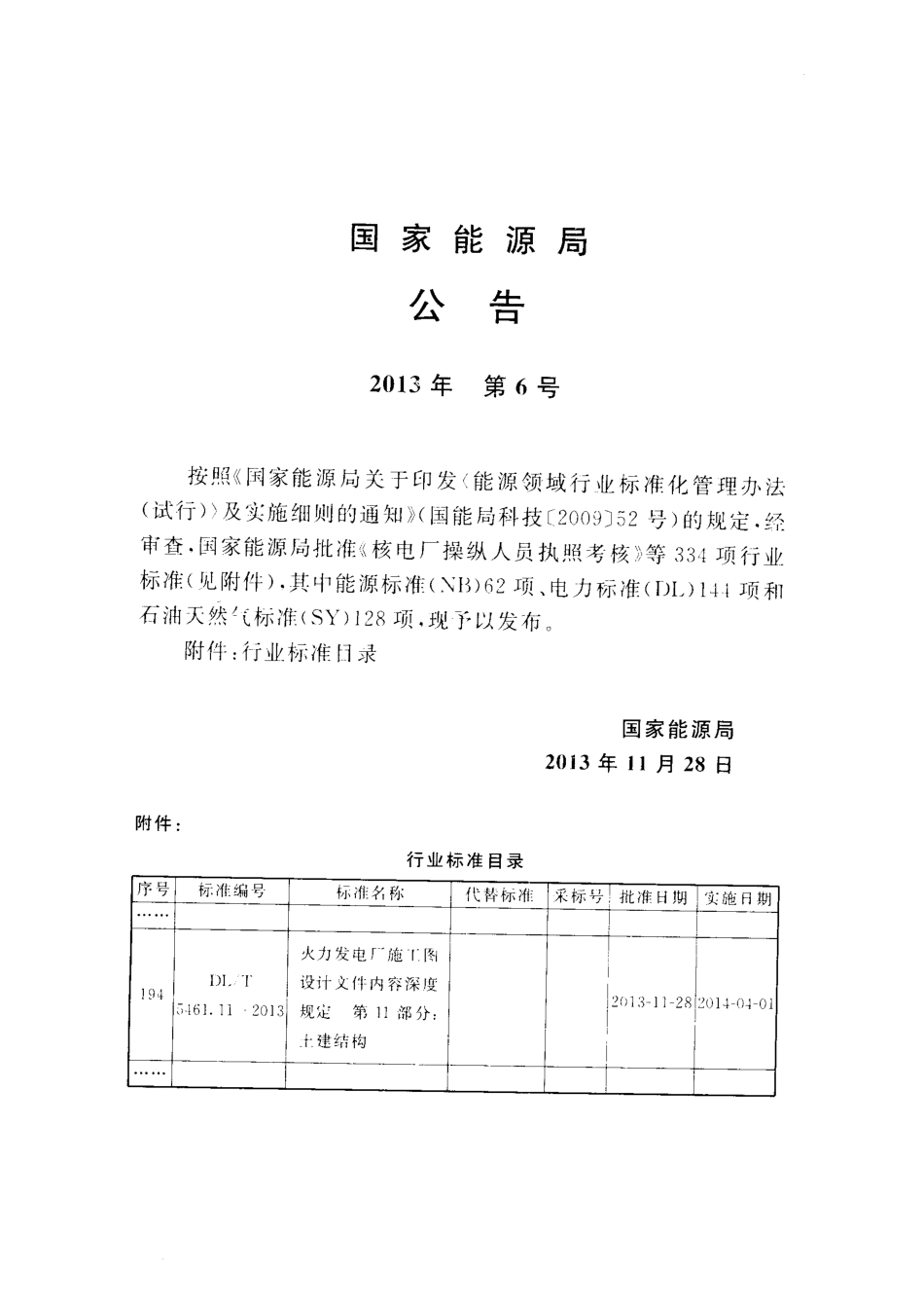 DL／T 5461.11-2013 火力发电厂施工图设计文件内容深度规定 第11部分：土建结构.pdf_第3页