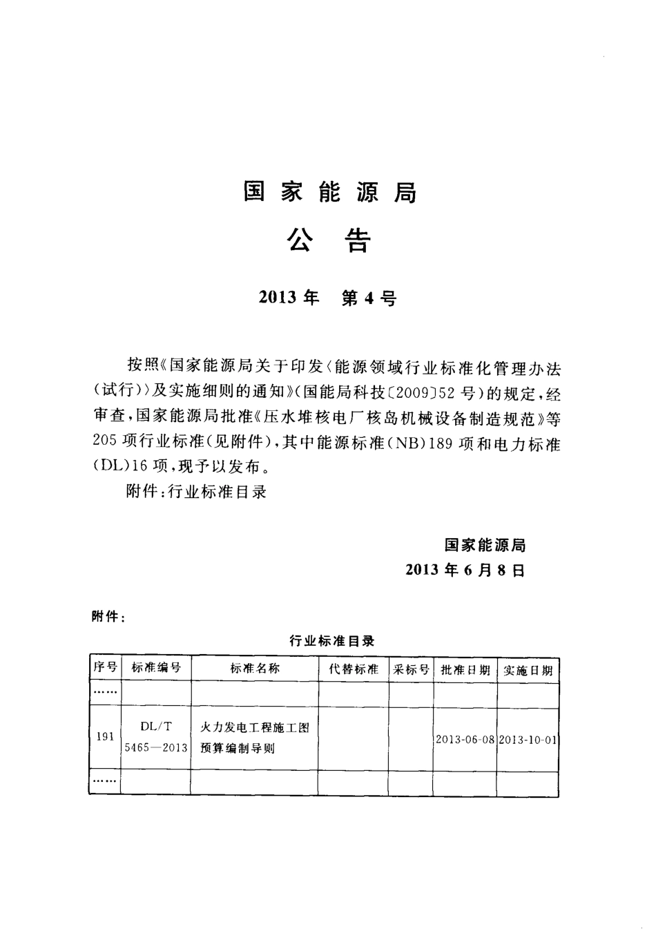 DL／T 5465-2013 火力发电工程施工图预算编制导则.pdf_第3页