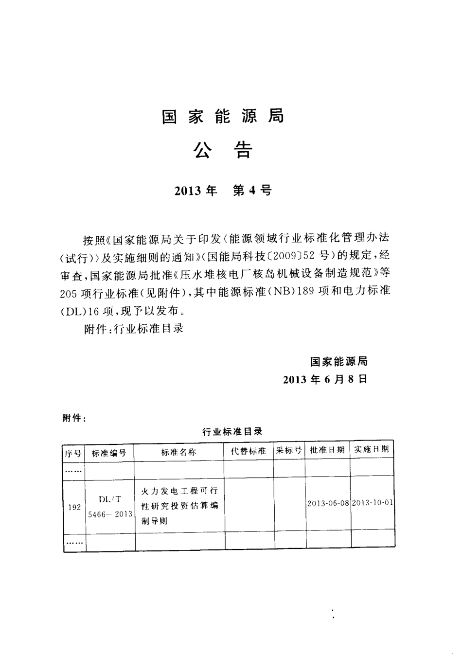 DL／T 5466-2013 火力发电工程可行性研究投资估算编制导则.pdf_第3页