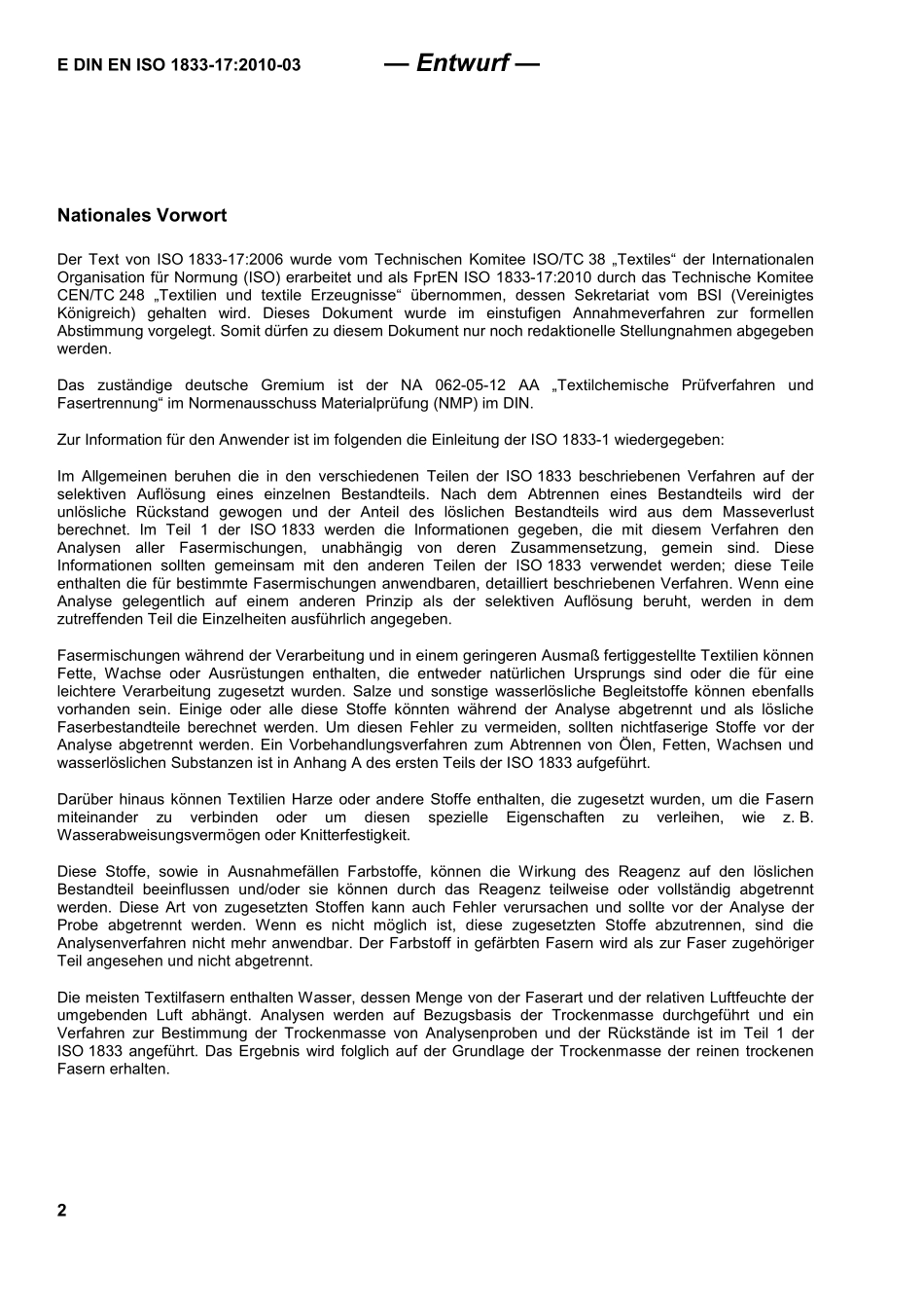 E DIN EN ISO 1833-17：2010-03（EN）.pdf_第2页