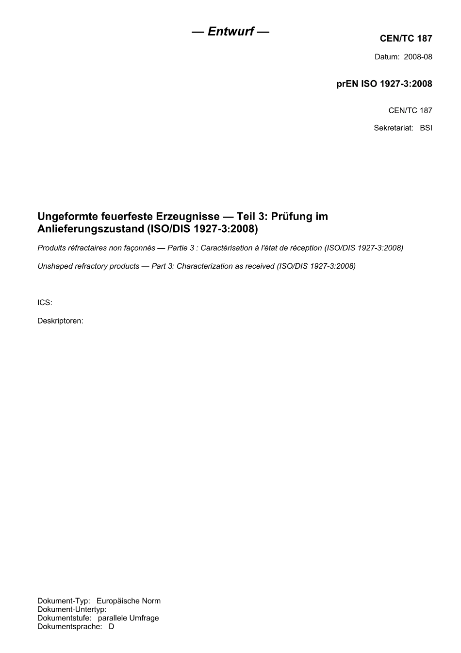 E DIN EN ISO 1927-3：2008-11（EN）.pdf_第3页