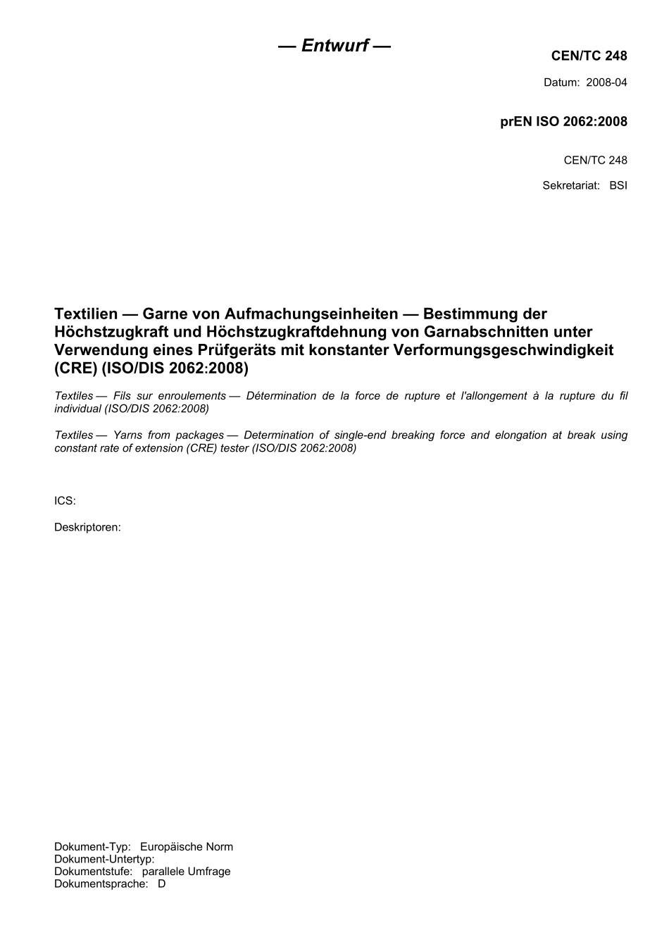 E DIN EN ISO 2062：2008-06（EN）.pdf_第3页