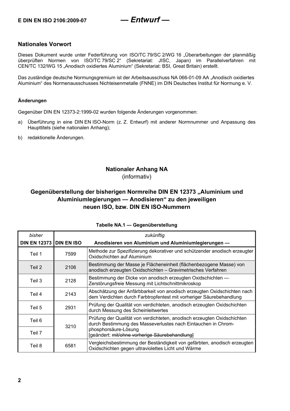 E DIN EN ISO 2106：2009-07（EN）.pdf_第2页
