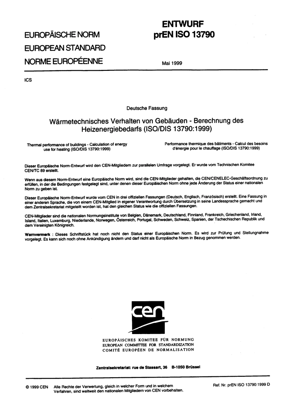 E DIN EN ISO 13790：1999-08（EN）.pdf_第3页