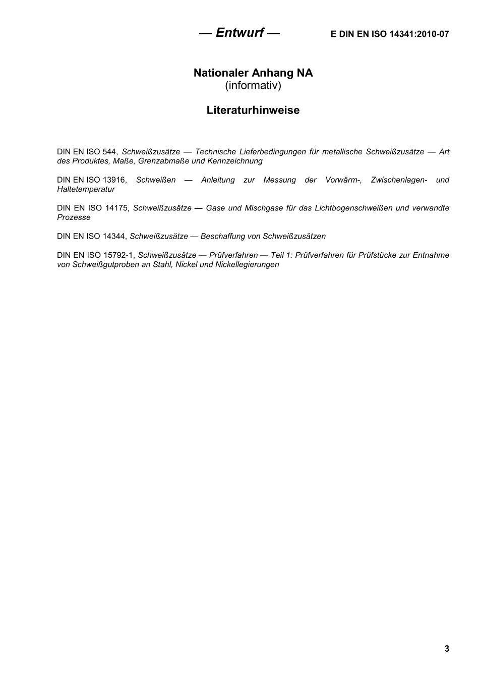 E DIN EN ISO 14341：2010-07（EN）.pdf_第3页