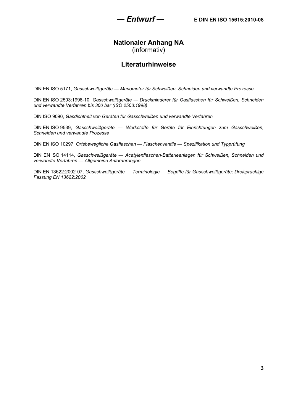 E DIN EN ISO 15615：2010-08（EN）.pdf_第3页