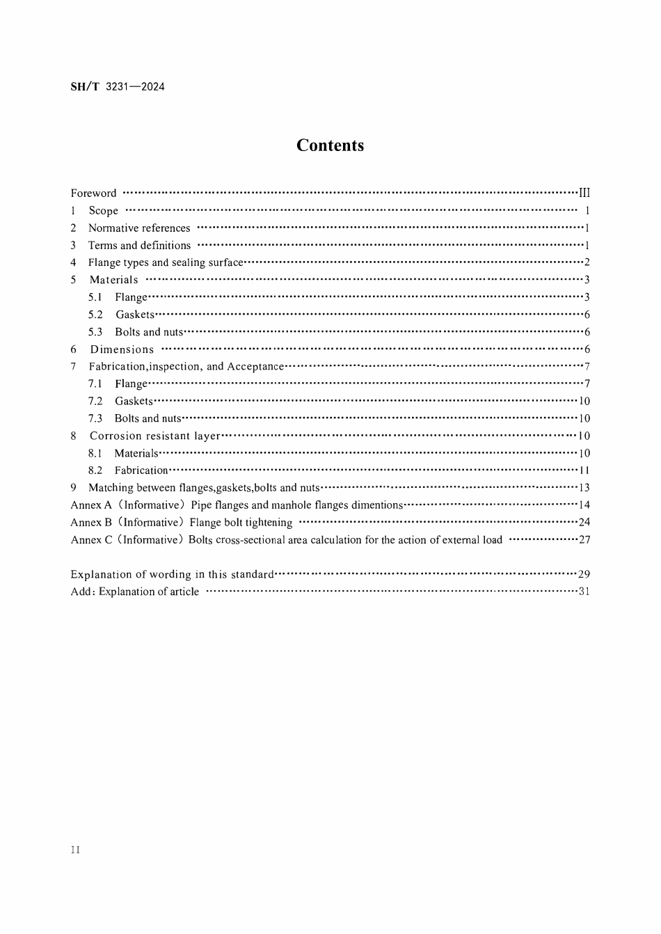 SHT 3231-2024 石油化工高压临氢设备用管法兰及人孔法兰.pdf_第3页