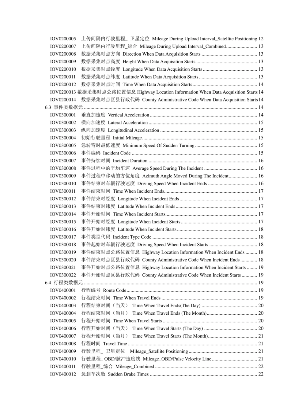 JR/T 0165-2018 保险业车联网基础数据元目录.pdf_第3页