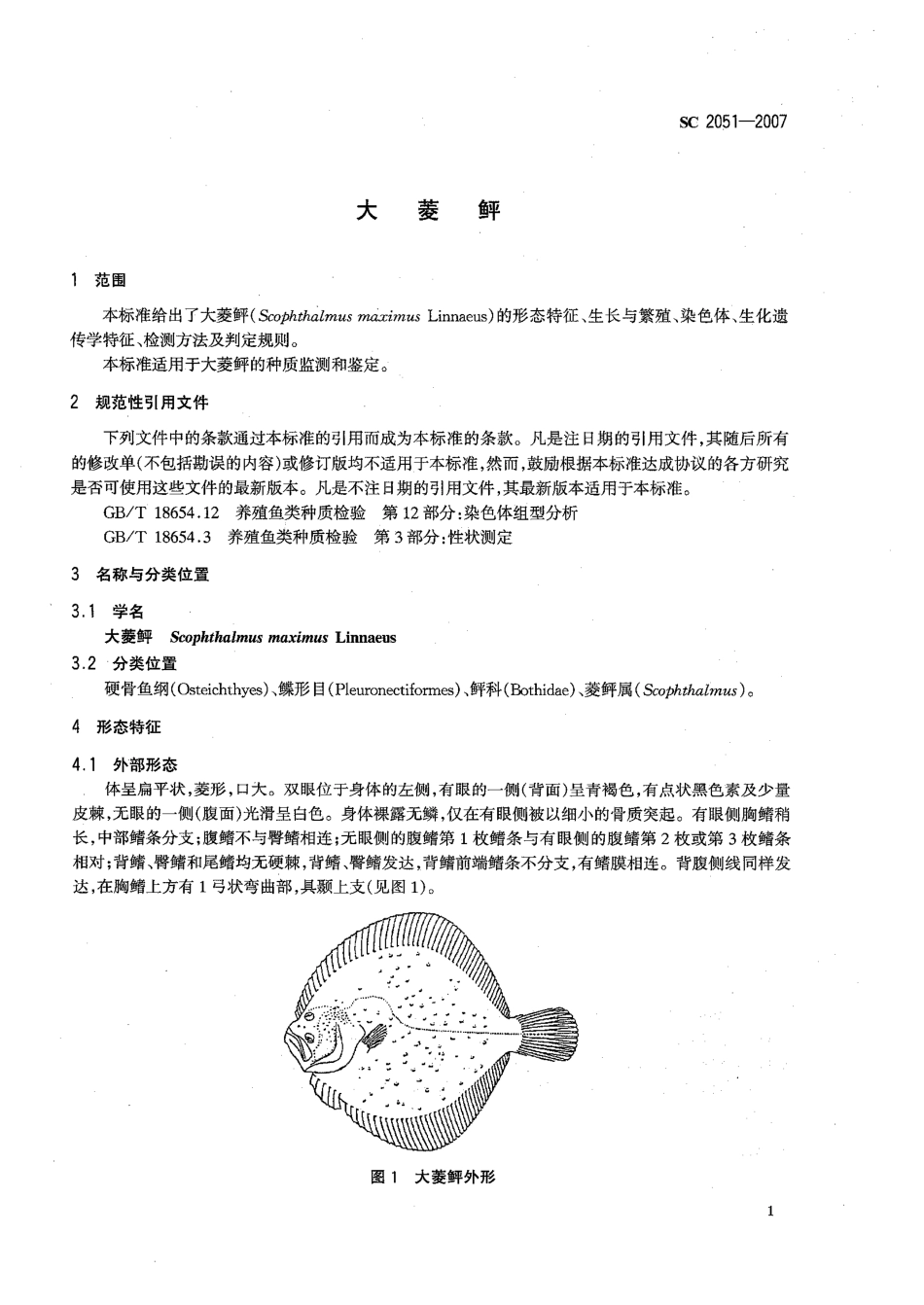 SC 2051-2007 大菱鲆.pdf_第3页
