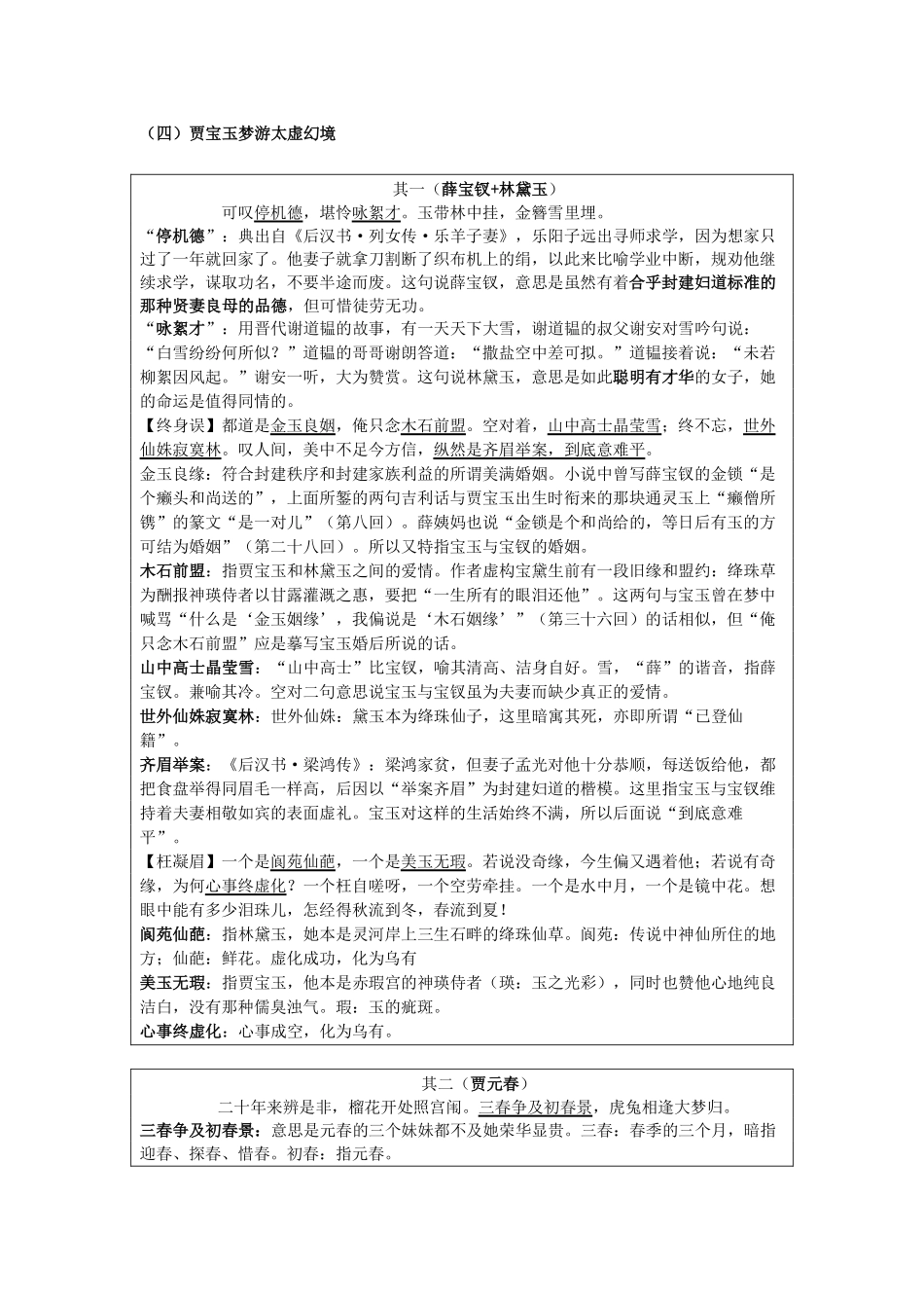 人大附中2024届高三《红楼梦》期末复习.pdf_第3页