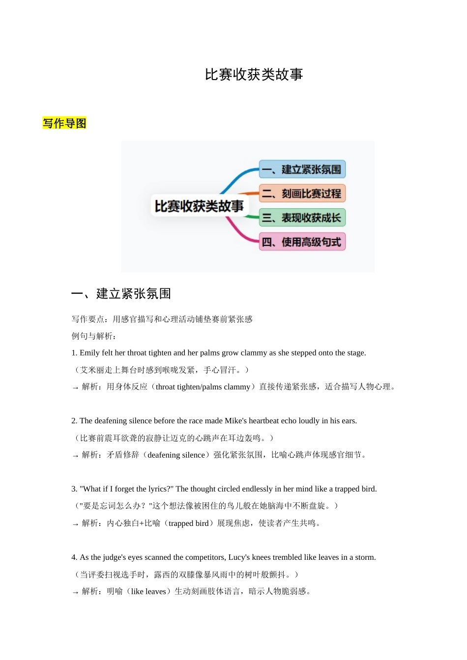 02 比赛收获类（原卷版）.docx_第1页