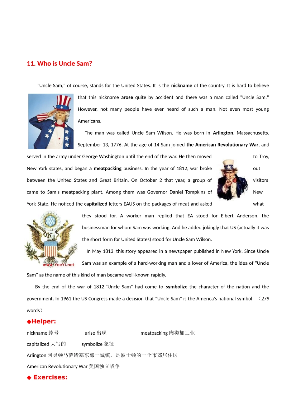 专题 04 英美文化阅读理解专项：美国种族问题+山姆大叔+西部牛仔-  2024年高考英语常考英美文化阅读专练+素材积累.docx_第3页