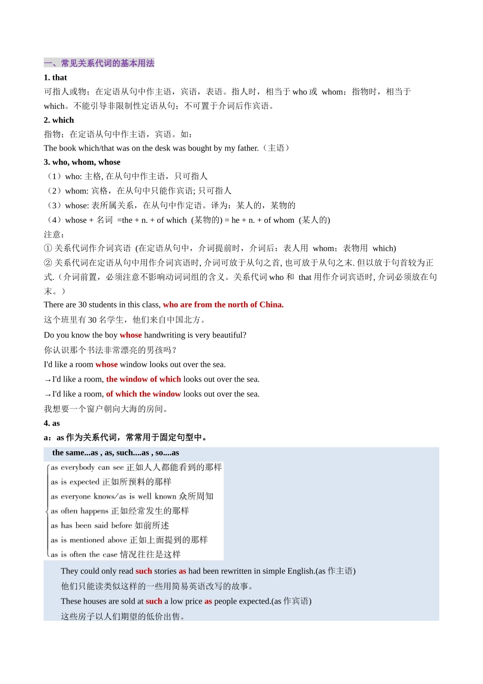 考点17 定语从句 （核心考点精讲精练）-（新高考通用）（学生版） .docx_第3页