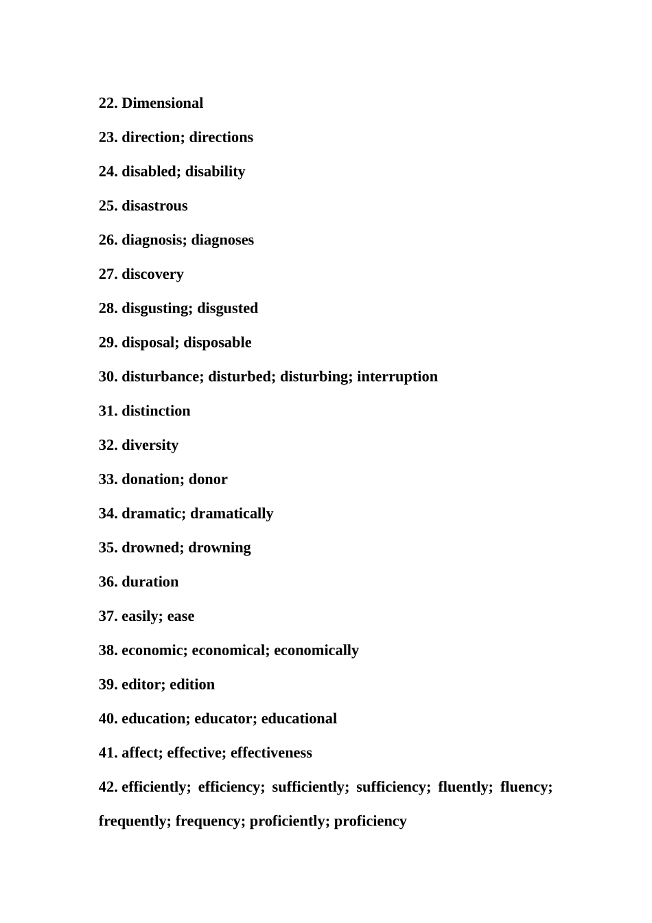 常考核心词的派生词必刷默写版 Day 3 答案.docx_第2页