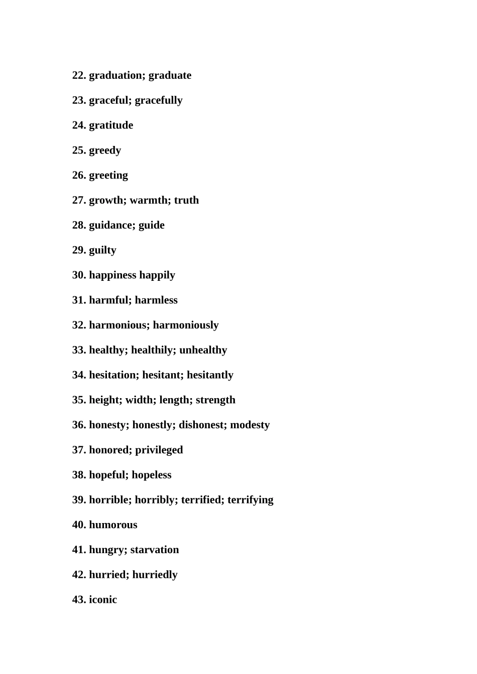 常考核心词的派生词必刷默写版 Day 4 答案.docx_第2页