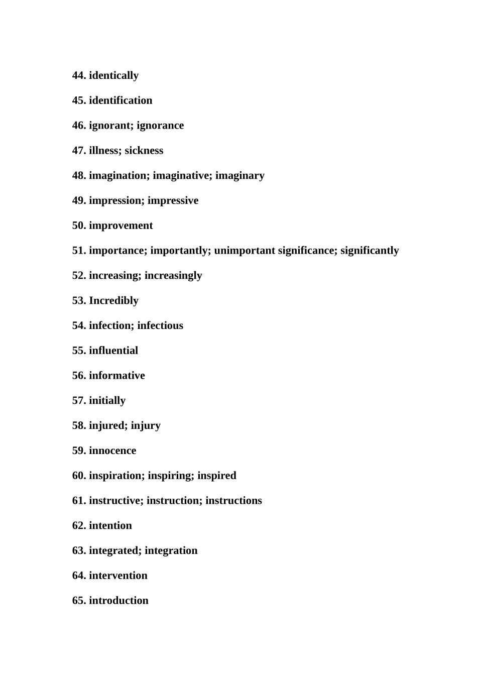 常考核心词的派生词必刷默写版 Day 4 答案.docx_第3页