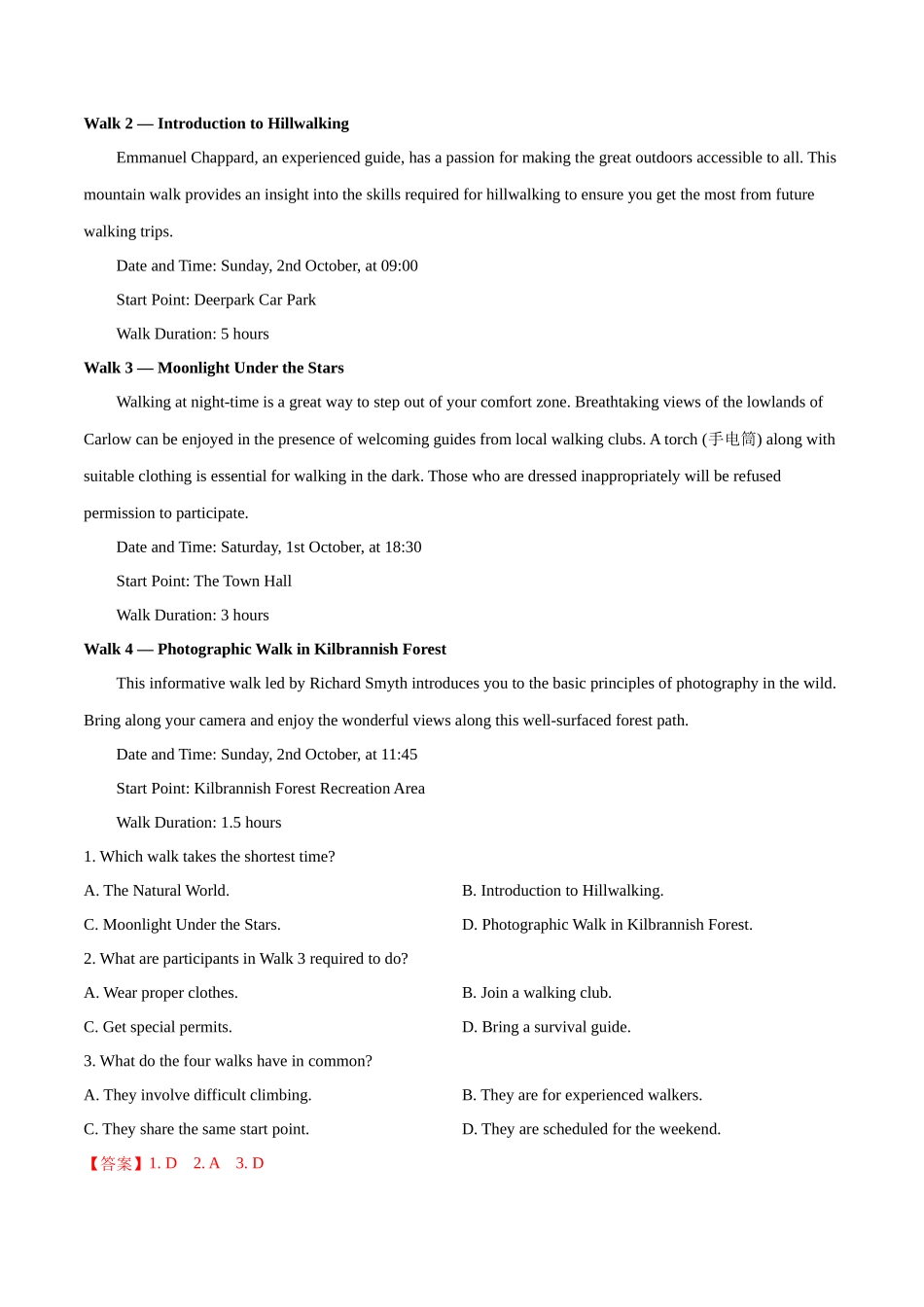 专题 12 阅读理解应用文(解析版)--（全国通用）.docx_第3页