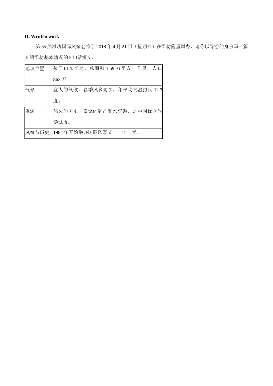 专题 17 中国文化读写专项：中国风筝+中国扇 概况- 2024年高考英语常考中国文化读写专练+素材积累 .docx_第3页