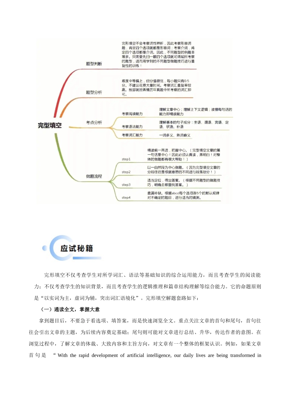 抢分秘籍03 完形填空（教师版）.docx_第2页