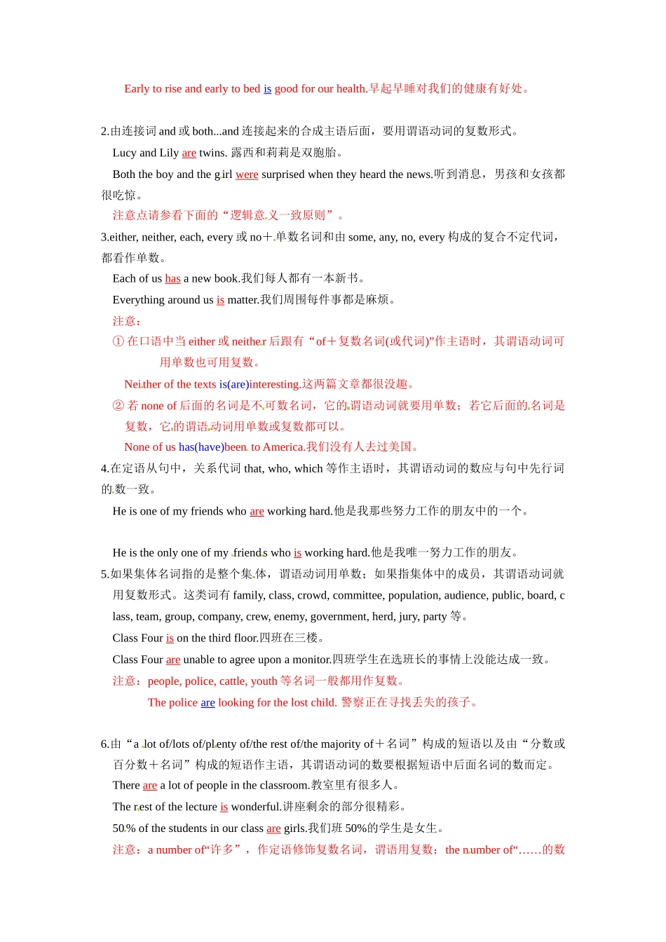 第06讲 主谓一致（精讲）原卷版.docx_第2页