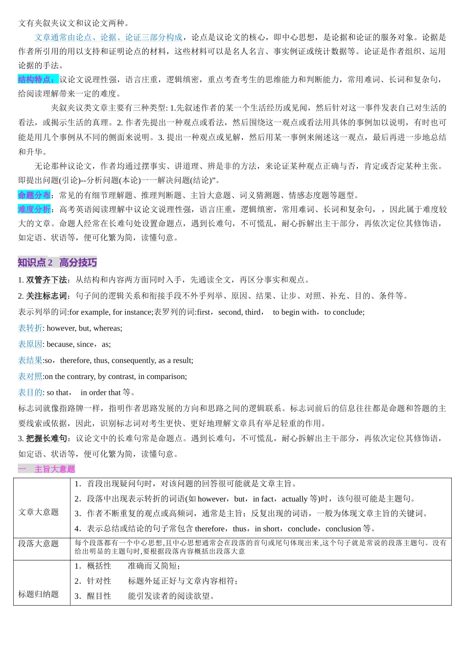 第08讲 阅读理解议论文（讲义）-（学生版）.docx_第3页