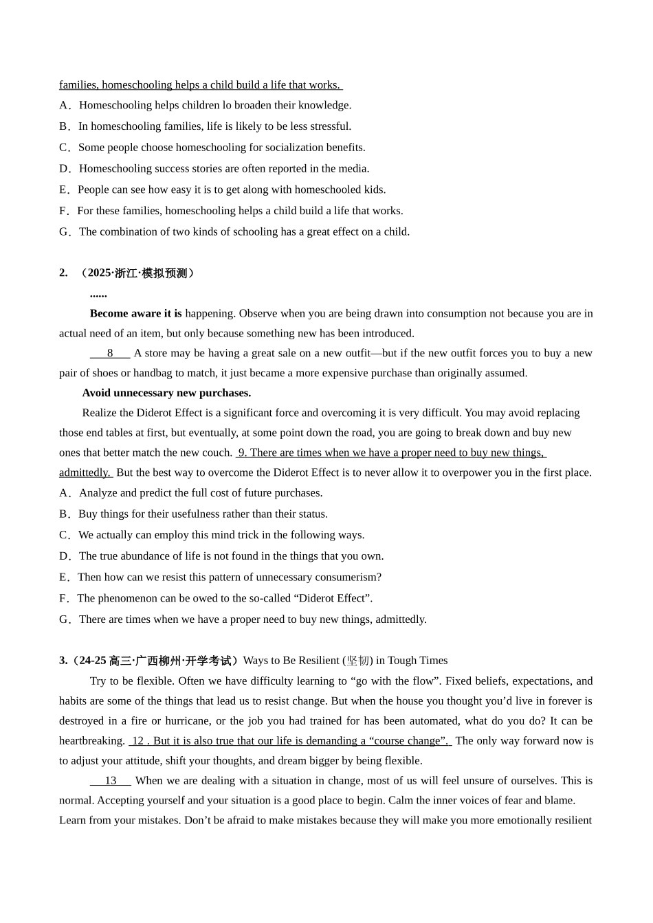 第09讲 阅读补全（七选五）（练习）（学生版）.docx_第2页