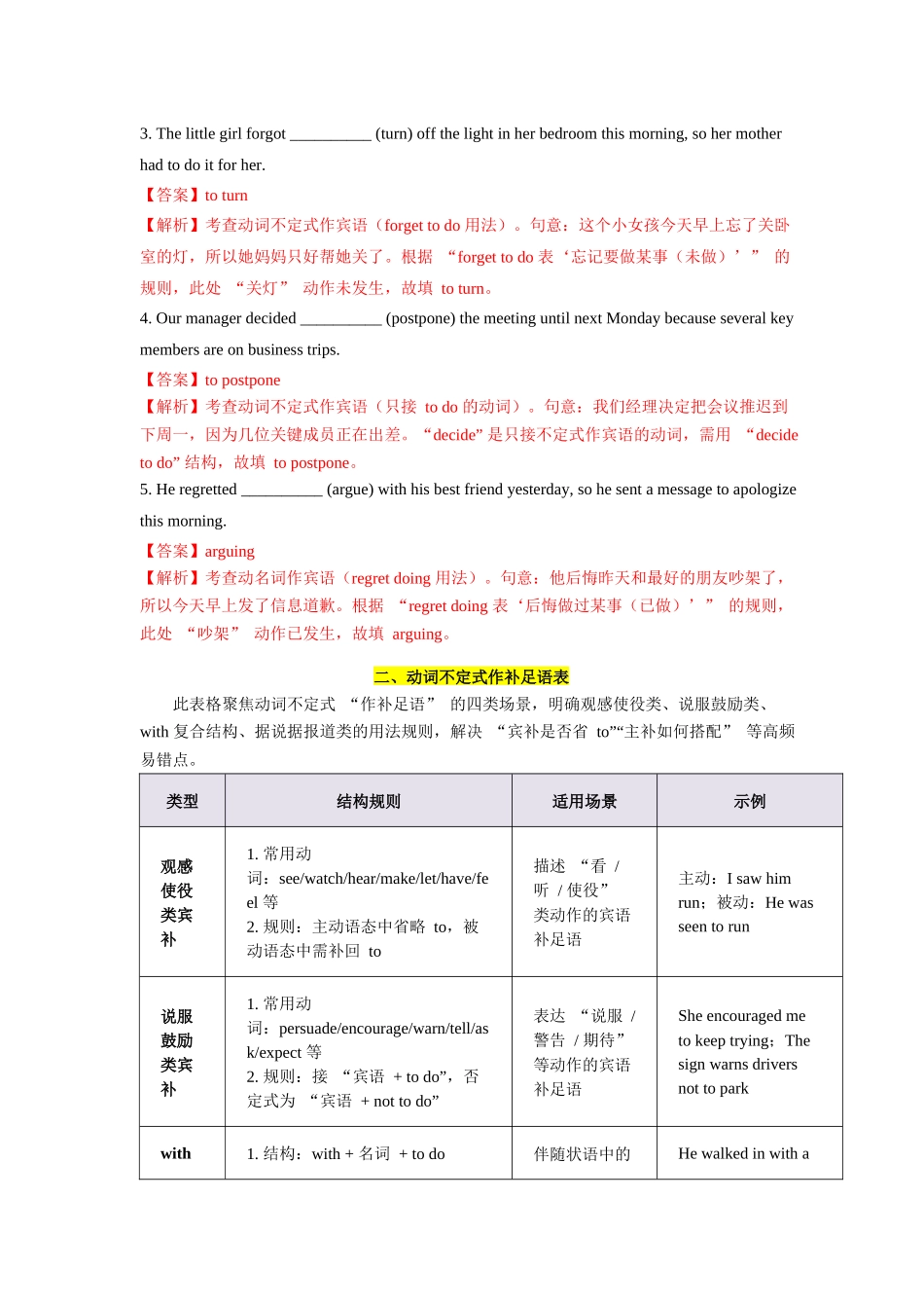 第9讲 动词不定式（教师版）.docx_第3页